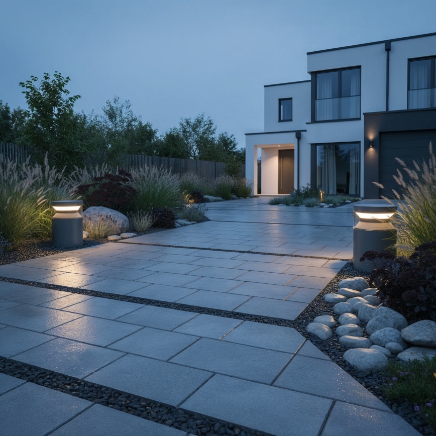 Ideal Lux - Candeeiro exterior LED BOEING LED/14W/230V 15 cm CRI 90 IP65 antracite