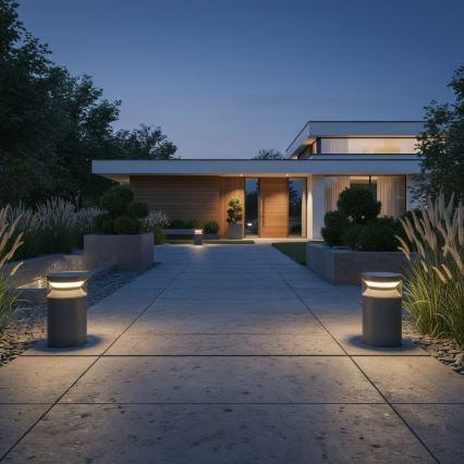 Ideal Lux - Candeeiro exterior LED BOEING LED/14W/230V 15 cm CRI 90 IP65 antracite