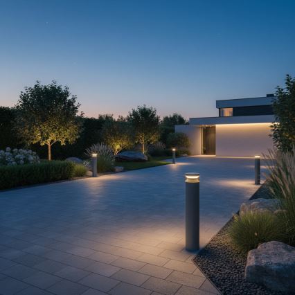 Ideal Lux - Candeeiro exterior LED BOEING LED/14W/230V diâmetro 70 cm CRI 90 IP65 antracite