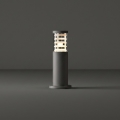 Ideal Lux - Candeeiro exterior TRONCO 1xE27/42W/230V 40 cm IP65 antracite