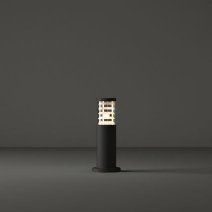 Ideal Lux - Candeeiro exterior TRONCO 1xE27/42W/230V 40 cm IP65 preto