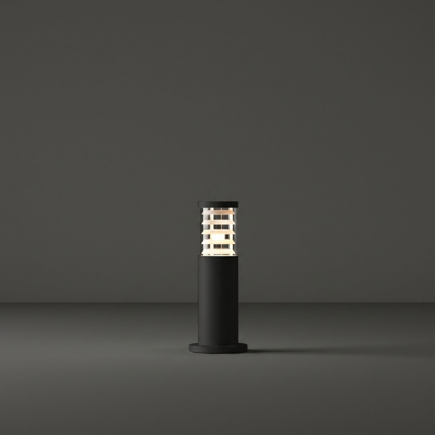 Ideal Lux - Candeeiro exterior TRONCO 1xE27/42W/230V 40 cm IP65 preto
