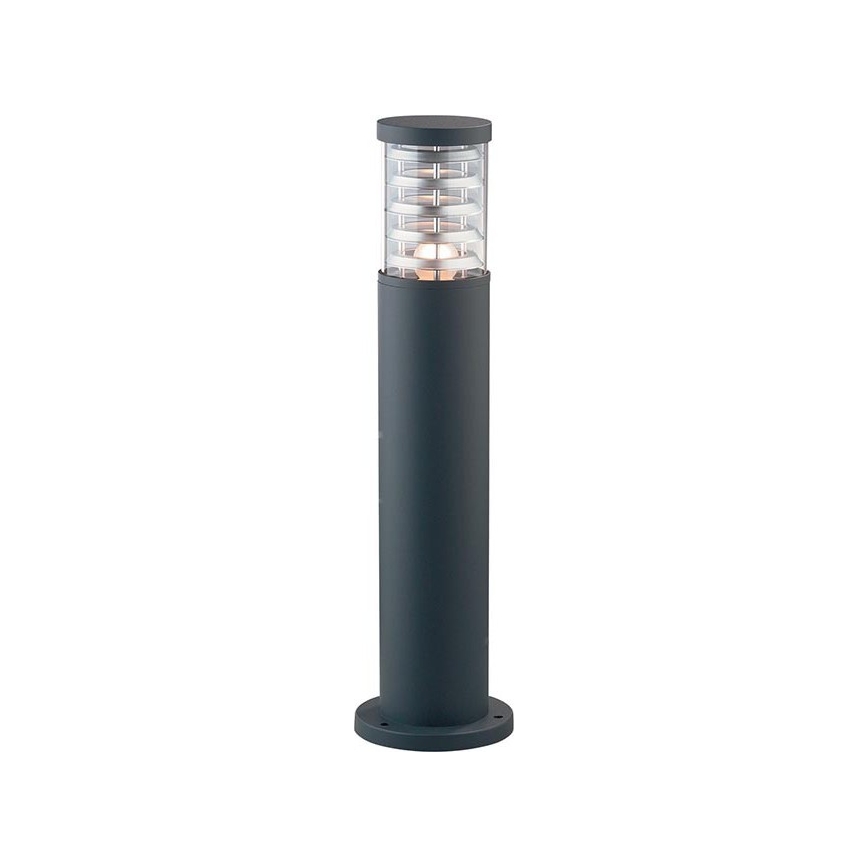 Ideal Lux - Candeeiro exterior TRONCO 1xE27/42W/230V 60 cm IP65 antracite