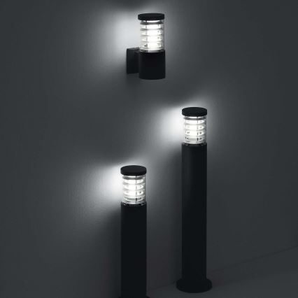 Ideal Lux - Candeeiro exterior TRONCO 1xE27/42W/230V 60 cm IP65 antracite