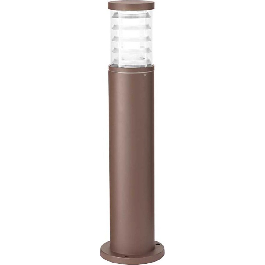 Ideal Lux - Candeeiro exterior TRONCO 1xE27/42W/230V 60 cm IP65 castanho