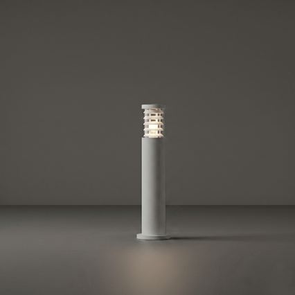 Ideal Lux - Candeeiro exterior TRONCO 1xE27/42W/230V 60 cm IP65 cinzento