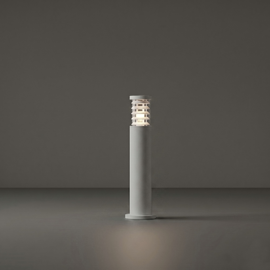 Ideal Lux - Candeeiro exterior TRONCO 1xE27/42W/230V 60 cm IP65 cinzento