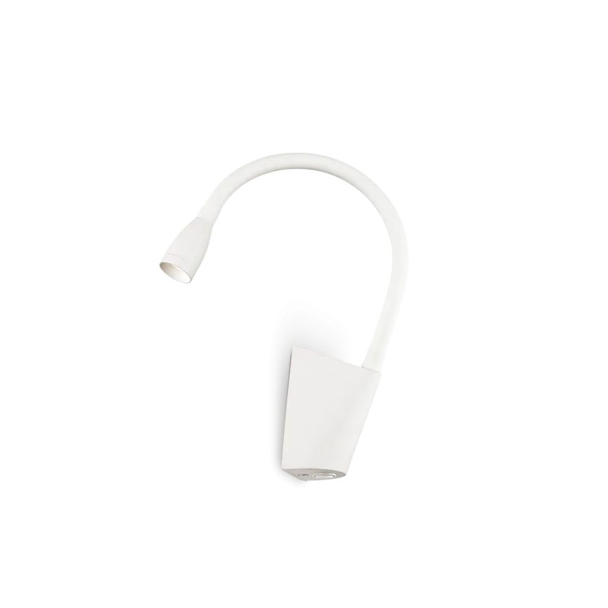 Ideal Lux - Candeeiro flexível LED pequeno GOOSE LED/3W/230V CRI 90 branco