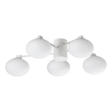 Ideal Lux - Candeeiro  integrado LED HERMES 5xG9/3W/230V diâmetro 60 cm branco