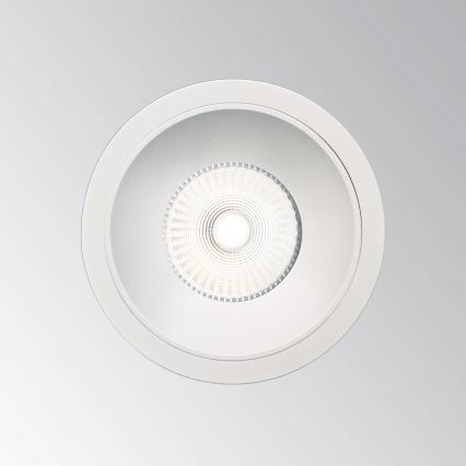 Ideal Lux - Luminária LED encastrada para casa de banho GAME TRIM LED, 11W, 230V, 3000K, CRI 90, Ø 8,5 cm, IP65, branca