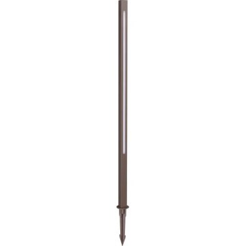 Ideal Lux - Candeeiro LED para exterior JEDI LED/12W/230V 80 cm CRI 90 IP65 castanho