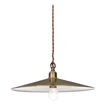 Ideal Lux - Candeeiro suspenso CANTINA 1xE27/42W/230V diâmetro 35 cm bronze