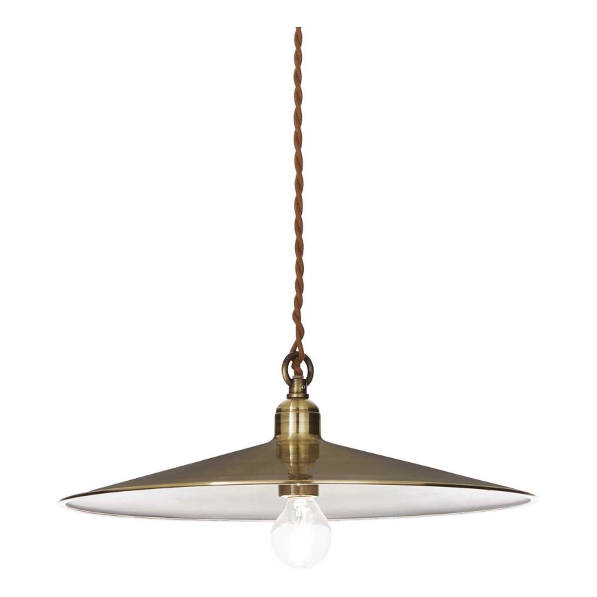 Ideal Lux - Candeeiro suspenso CANTINA 1xE27/42W/230V diâmetro 35 cm bronze