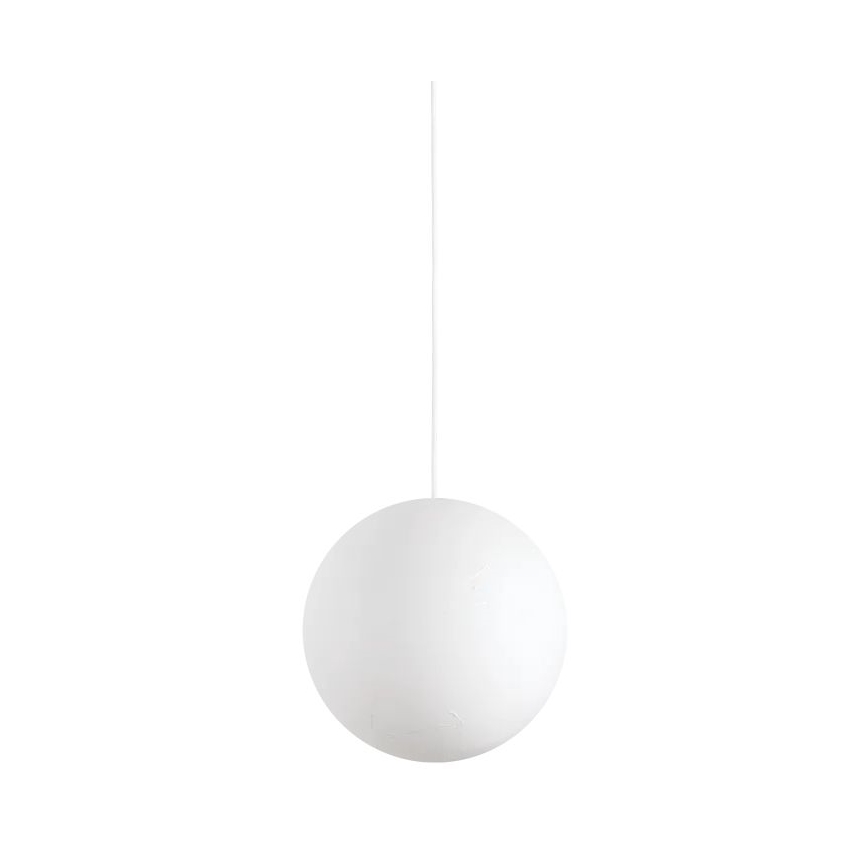 Ideal Lux - Candeeiro suspenso CARTA 1xE27/25W/230V diâmetro 30 cm branco