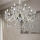 Ideal Lux - Candeeiro suspenso de cristal COLOSSAL 15xE14/40W/230V diâmetro 95 cm creme/cromado brilhante