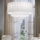 Ideal Lux - Candeeiro suspenso de cristal OPERA 10xE27/60W/230V diâmetro 90 cm branco