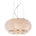 Ideal Lux - Candeeiro suspenso de cristal PASHA 6xE14/40W/230V diâmetro 40 cm dourado
