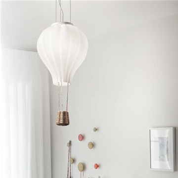 Ideal Lux - Candeeiro suspenso DREAM BIG 1xE27/42W/230V diâmetro 30 cm