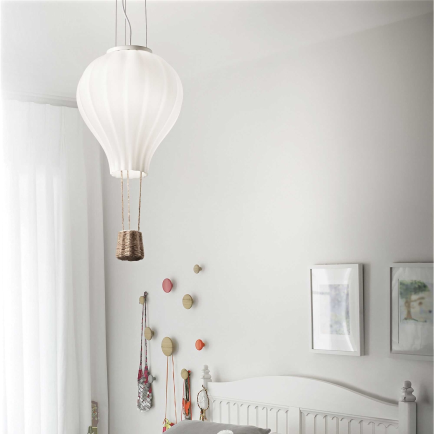 Ideal Lux - Candeeiro suspenso DREAM BIG 1xE27/42W/230V diâmetro 30 cm