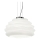 Ideal Lux - Candeeiro suspenso KARMA 1xE27/60W/230V diâmetro 39 cm branco
