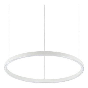 Ideal Lux - Candeeiro suspenso LED com regulação ORACLE SLIM LED/29W/230V 3000K diâmetro 50 cm branco