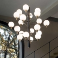 Ideal Lux - Candeeiro suspenso LED COPERNICO 20xG9/3W/230V diâmetro 86 cm preto