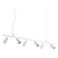 Ideal Lux - Candeeiro suspenso LED DYNAMITE 6xGU10/7W/230V CRI 90 branco