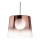 Ideal Lux - Candeeiro suspenso LED FADE 1xG9/3W/230V diâmetro 27,3 cm cobre/fumado