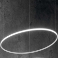 Ideal Lux - Candeeiro suspenso LED HULAHOOP LED/28W/230V 3000K diâmetro 61 cm CRI 90 branco