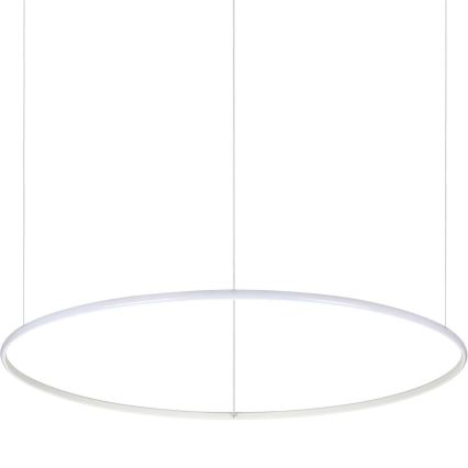 Ideal Lux - Candeeiro suspenso LED HULAHOOP LED/46W/230V 3000K diâmetro 100 cm CRI 90 branco