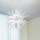 Ideal Lux - Candeeiro suspenso LED LEAVES 12xG9/3W/230V diâmetro 80 cm branco