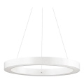 Ideal Lux - Candeeiro suspenso LED ORACLE LED/28W/230V 3000K diâmetro 50 cm CRI 90 branco