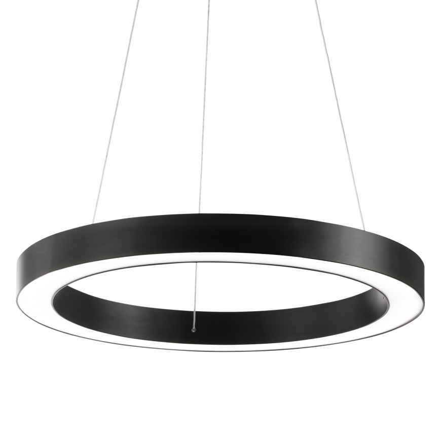 Ideal Lux - Candeeiro suspenso LED ORACLE LED/33W/230V 3000K diâmetro 60 cm CRI 90 preto