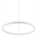 Ideal Lux - Candeeiro suspenso LED ORACLE SLIM LED/32W/230V 3000K diâmetro 50 cm branco