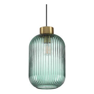 Ideal Lux - Candeeiro suspenso MINT 1xE27/60W/230V diâmetro 20 cm verde