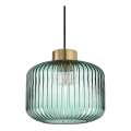 Ideal Lux - Candeeiro suspenso MINT 1xE27/60W/230V diâmetro 24 cm verde