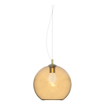 Ideal Lux - Candeeiro suspenso NEMO 1xE27/42W/230V diâmetro 30 cm bege