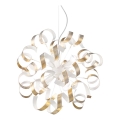 Ideal Lux - Candeeiro suspenso VORTEX 6xE14/40W/230V diâmetro 53 cm dourado/pátina