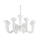 Ideal Lux - Candelabro suspenso BON BON 8xE14/40W/230V