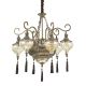 Ideal Lux - Candelabro suspenso HAREM 9xE27/60W/230V