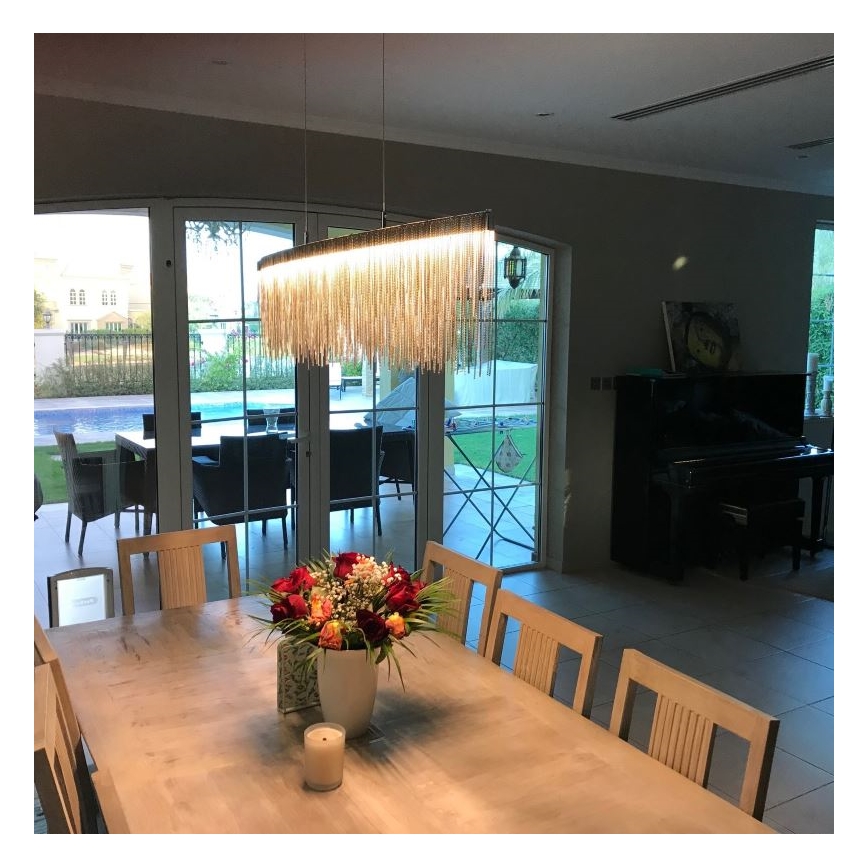 Ideal Lux - Candelabro suspenso LED VERSUS LED/43,2W/230V