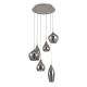 Ideal Lux - Candelabro suspenso SOFT 6xE14/40W/230V