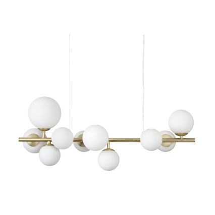 Ideal Lux - Cúpula de substituição para lustre, luminária ou candeeiro PERLAGE, Ø 12 cm, branco