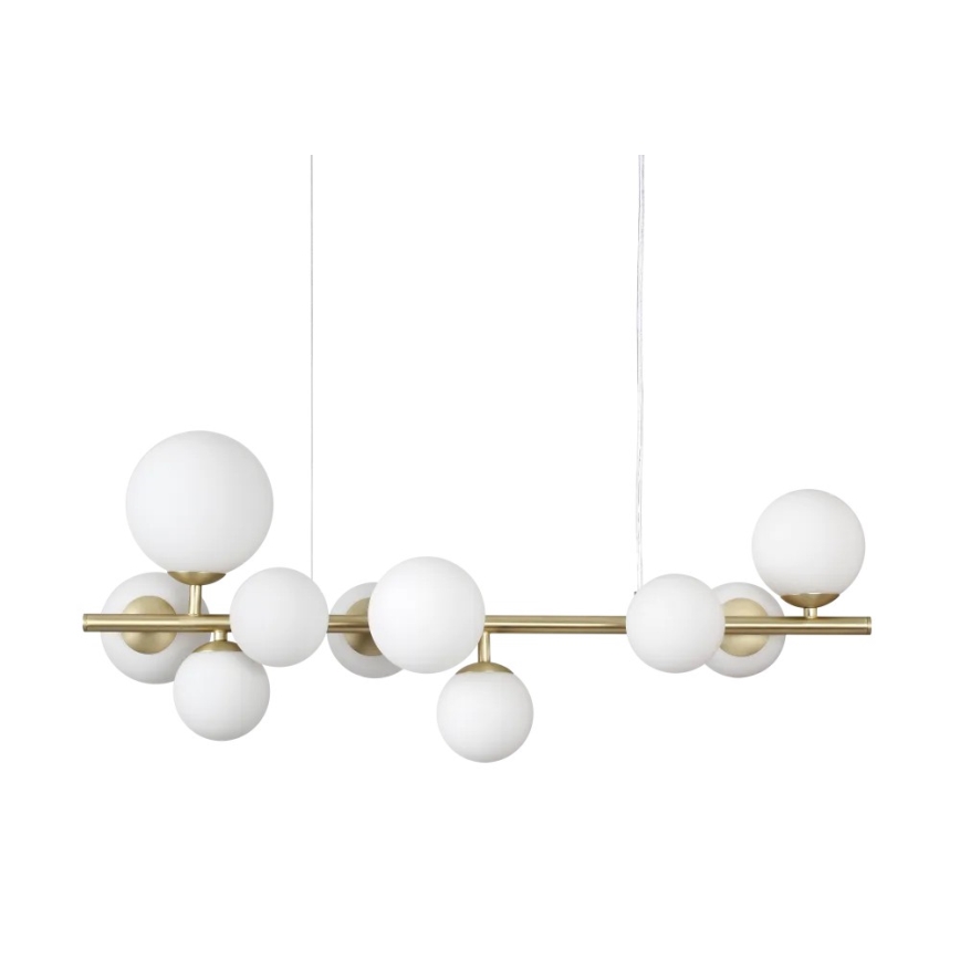 Ideal Lux - Cúpula de substituição para lustre, luminária ou candeeiro PERLAGE, Ø 12 cm, branco