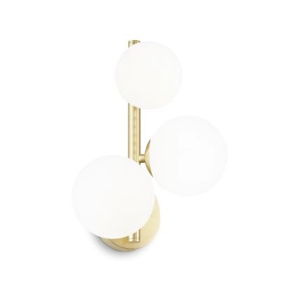 Ideal Lux - Cúpula de substituição para lustre, luminária ou candeeiro PERLAGE, Ø 12 cm, branco