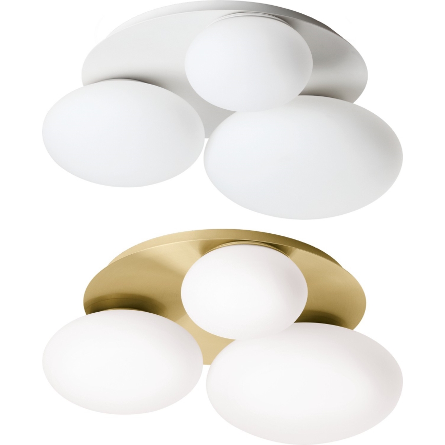 Ideal Lux - Cúpula de substituição universal NINFEA Ø 25 cm branca