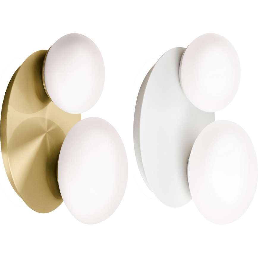 Ideal Lux - Cúpula de substituição universal NINFEA Ø 25 cm branca