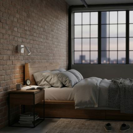 Ideal Lux - Foco de parede LED BEAN LED/3W/230V CRI 90 branco