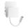 Ideal Lux - Foco de parede LED com uma flexível candeeiro pequeno PROBE LED/9,5W/230V USB CRI 90 branco