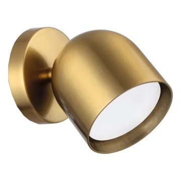 Ideal Lux - Foco de parede LED DODO 1xGX53/9W/230V latão